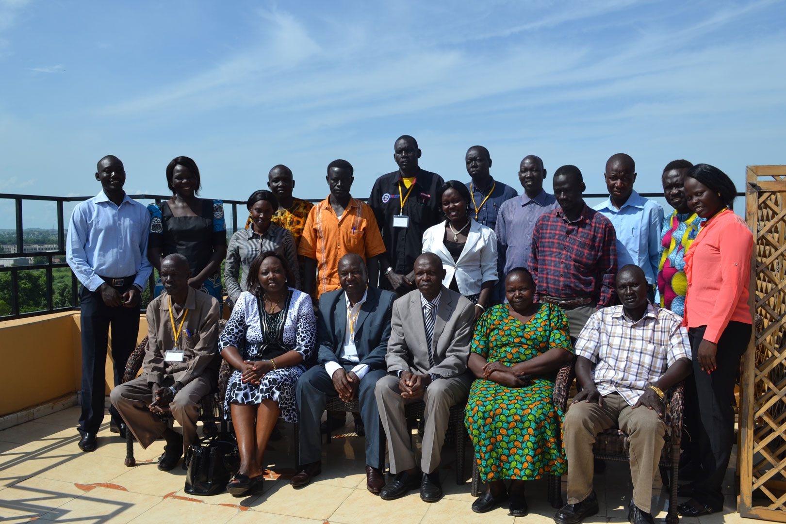  © 2015 AU-IBAR. Participants at the national workshop for creating a community-based grassroot disease reporting system for South Sudan at James Hotel, Juba, 4-5 June 2015.