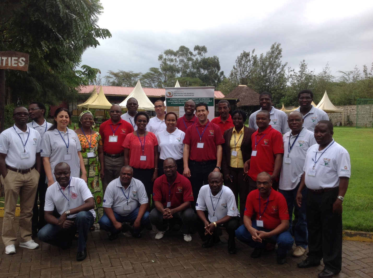  © 2015 AU-IBAR. Participants of the animal genetic resources taxonomy advisory group writeshop at Naivasha, Kenya.