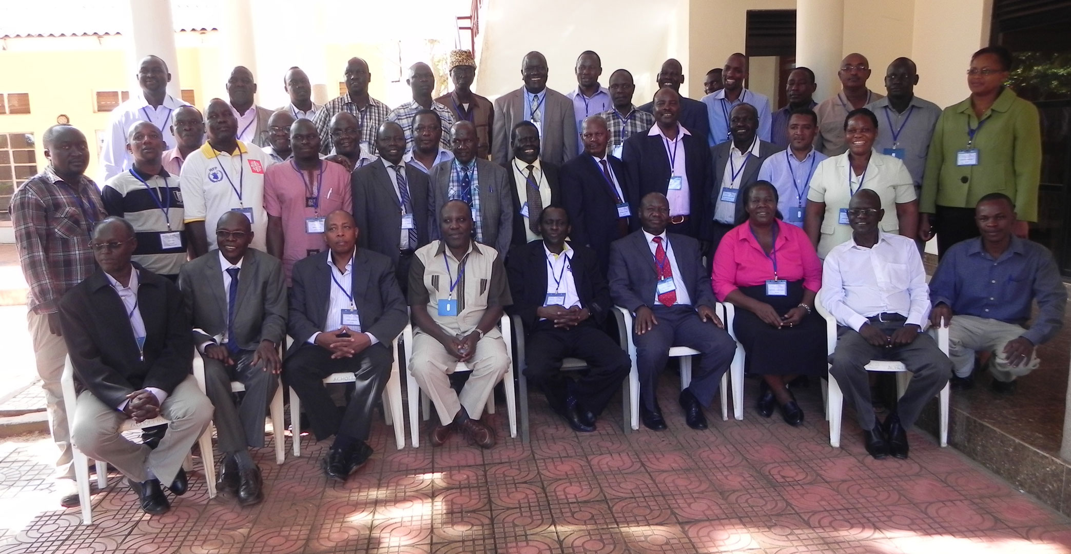 © 2014 AU-IBAR. Participants at the SMP-AH Cross-border Meeting for Ethiopia, South Sudan, Kenya and Uganda held in Gulu, Uganda, 11th-13th November 2014