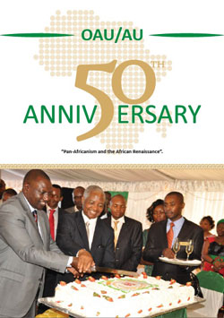 On 25 May AU-IBAR hosted the celebrations of the commemoration of the 50th Anniversary of the Organization of African Unity (OAU) / African Union (AU). The theme of the commemoration was "Pan-Africanism and the African Renaissance".  The event took place in the AU-IBAR premises in Westlands, Nairobi, Kenya, and attracted some 400 distinguished guests and guest of honour the Deputy President of the Republic of Kenya, H.E. Hon. William Ruto. 50th Anniversary of OAU/AU50th Anniversary of OAU/AU	  Files: 50th A
