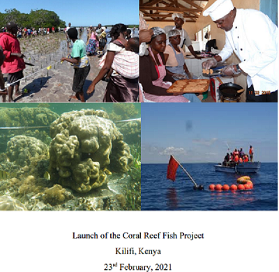 Banner launch of the coral reef fish project