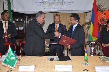  © 2014 AU-IBAR. Signing of the Pilot Activity Project.