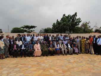  © 2013 AU-IBAR. PACT workshop participants with Honorable Dr. Ahmed Yakubu Alhassan, the Deputy Minister of Food and Agriculture of the Republic of Ghana.
